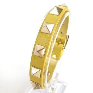 Authentic Valentino Garavani Rock studs bracelet leather [Used]
